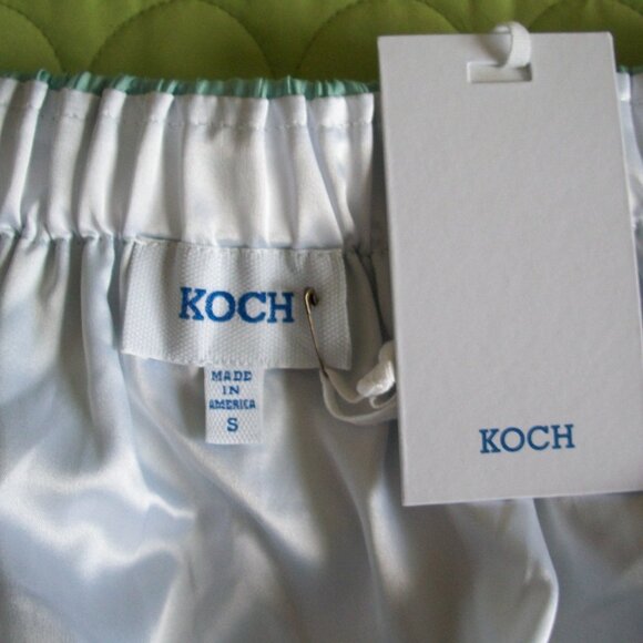 NWT Koch Ivy Mini Skirt  in "SEA GLOSS" Size S - Picture 2 of 12